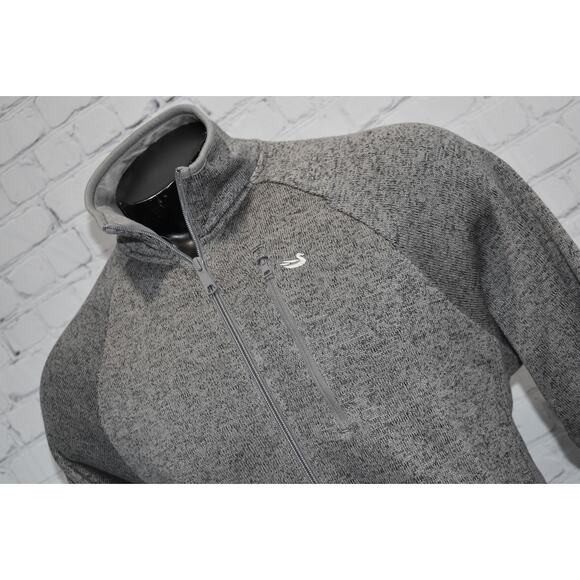Southern Marsh Fleece Jacket Mens Size XL Gray Performance Polyester Zip - Picture 1 of 6